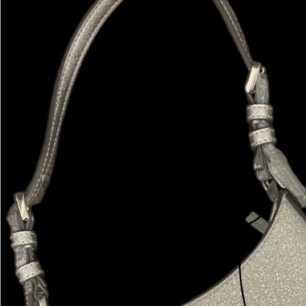 KATE SPADE SILVER SHOULDER BAG NIP - Picture 7 of 9